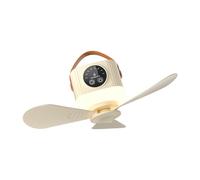 DLUKENY USB Rechargeable Tent Fan USB Ceiling Fan Remote USB Power Ceiling Canopys Fan 4Speed Hangings Fan 7200mAh/3600mah