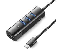 DLUKENY USB Splitter Cable USB C/USB Male To 4 Port USB3.0 Expander Converters Data Transfer Adapter For PC Keyboards Laptop