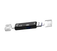 DLUKENY USB3.0 USB C TF Card Reader 5 In 1 Aluminum Memory Card Reader Connector For Laptop Tablets Smartphone Accessories Storage Expansion