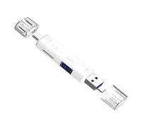 DLUKENY USB3.0 USB C TF Card Reader 5 In 1 Aluminum Memory Card Reader Connector For Laptop Tablets Smartphone Accessories Storage Expansion