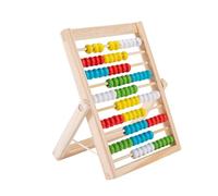 DLUKENY Wood Mathematics Learning Abacus Toy Portable Children Development Preschool Thinking Training Toy