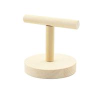 DLUKENY Wooden Parrot Perch For T Stand For Play Platform Bird Training Paw Grinding Pet Cockatiel Cage Nest