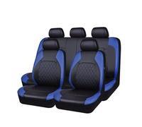DLUMFPF 9 Pieces Car Seat Covers Full Set,PU Leather Protection Universal Auto Trucks Van SUV SEAT PROTECTORS
