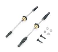 DLUMFPF For WPL C14 C24 C34 B14 B24 B16 D12 Metal Differential Front Middle Rear Axle Steel Gear Drive Shaft 1/16 RC Center Drive Shaft