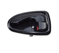 DLUMFPF Interior Door Handle Black Chrome Inside Interior Door Handle for Hyundai for Accent 2000 2001 2002 2003 2004 2005 2006 Front Rear Left Right(Black,2 Piece Left Right)