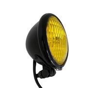 DLUMFPF Motorbike Headlamp 4.5" Classic Custom Motorcycle Headlight For Suzuki For Cafe For Racer