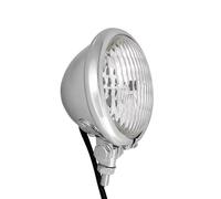 DLUMFPF Motorbike Headlamp 4.5" Classic Custom Motorcycle Headlight For Suzuki For Cafe For Racer