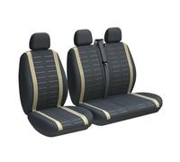DLUMFPF Universal 2+1 Truck Seat Covers Protective For Ducato For Van For Gazelle 3302 For Boxers For Rio 2009 For T4 SEAT PROTECTORS
