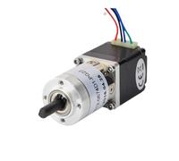 DLVQMPLASX 27:1 Planetary Gearbox Dual Shaft Nema 11 Stepper electronic starter 0.67A 4-lead for DIY Robot