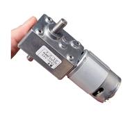 DLVQMPLASX 5840-545 Dual Shaft Worm Gear electronic starter DC 12V-24V 2.2RPM-4.4RPM Slow Speed High Torque Turbo Worm Gear Reduction electronic starter DIY Robot