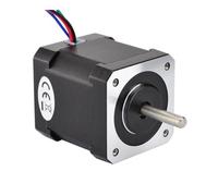 DLVQMPLASX Dual Shaft Nema 17 Stepper electronic starter 1.68A 45Ncm(62.3oz.in) 48m Stepper electronic starter 4-lead