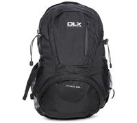 DLX Deimos, Black X, Backpack 28L with Ventilation System, Walking Pole Hoops & Hydration Pack Access, Black