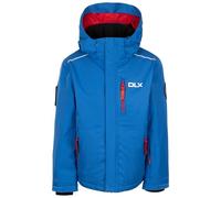 DLX Boys Ski Jacket Gordy - Waterproof Down Jacket for Boys, Kids Coat with Detachable Hood & Zip Pockets, Ski Pass Pocket On Sleeve, Reflective Strips On Shoulders