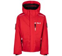 DLX Boys Ski Jacket Gordy - Waterproof Down Jacket for Boys, Kids Coat with Detachable Hood & Zip Pockets, Ski Pass Pocket On Sleeve, Reflective Strips On Shoulders