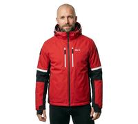 DLX Mens Ski Jacket With Snowskirt Hooded Waterproof Wind Resistant Coat Mackle