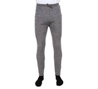 DLX Men Fitchner Antibacterial Baselayer Trousers - Dark Grey Marl, Medium
