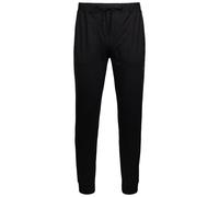 DLX Mens Active Jogging Bottoms Sweatpants Tusk - Workout Tracksuit Bottoms with Ribbed Cuffs, Men's Gym Joggers with Pockets, Sports Activewear Black