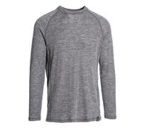 Dlx Wexler Merino Long Sleeve Base Layer Grey S Men