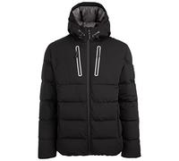 DLX Mens Down Jacket Padded With Adjustable Hood Reflective Mesh Lining Hawthorne