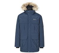 DLX Mens Highland Waterproof Down Jacket With Removable Hood, Navy, S EU