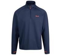 DLX Mens Long Sleeved Top Half Zip Neck Activewear Pullover Top Gleeson