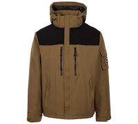 DLX Men's Padded Jacket Jenkins - Waterproof, Adjustable Zip Off Hood, 2 Water Repellent Chest Pockets, 2 Lower Zipped Pockets, Sleeve Patch Pocket, Inner Zipped Pocket