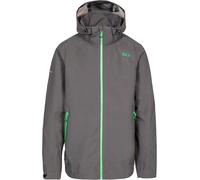 DLX Men Outdoor Jacket, Waterproof Jacket Hooded Lozano, Carbon, XS