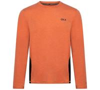 DLX Trespass Men's Top Quick Dry Long Sleeve Charlie - Long Sleeve T-Shirt, Round Neck, Raglan Sleeves, Mesh Side Panels for Ventilation, Breathable Fabric