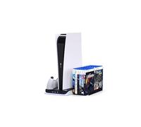 DLX Twin Charging Tower With Cooling Fans & Game Storage (PlayStation 5)