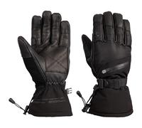 DLX Unisex Technical High Performance Gloves Edonia - Waterproof Gloves with Leather Palm & Finger Tips, Touchscreen Compatible, Full Finger Glove