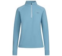 DLX Women's 1/2 Neck Zip Cuffs With Thumb Holes Fleece Top - Gisela