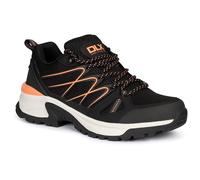 DLX Womens Active Trainers Moulded EVA Footbed Traction Grip Sole Zindzi Ii Black