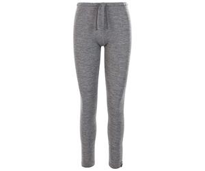 DLX Womens Leggings Thermal Trousers Base Layer Pants with Drawcord Chara Dark Grey Marl