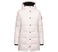 DLX Womens Long Down Jacket Lainey - Padded Down Jacket for Ladies, Waterproof Hooded Jacket, Longer Length Down Feather Coat, Outdoor Puffer Jacket