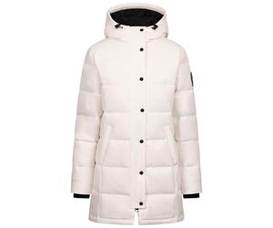DLX Womens Long Down Jacket Lainey - Padded Down Jacket for Ladies, Waterproof Hooded Jacket, Longer Length Down Feather Coat, Outdoor Puffer Jacket
