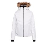 DLX Women's Ski Jacket Gaynor - Waterproof 20000mm, Breathable 10000mvp, Windproof, Critical Taped Seams Down Touch Filling, Welded Baffles, Adjustable Hood, Water Repellent Zipper, Multiple Pockets
