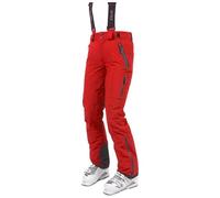 DLX Womens Ski Trousers Water Repellent Down Touch Salopettes Marisol II Red