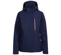 DLX Womens Waterproof Jacket With Zip Off Hood, Pockets, Adjustable Cuff Katya
