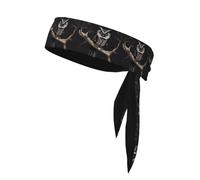 Dlxw Fashionable Adjustable Headbands for Men and Women, Comfortable, Sweat-Absorbent and Non-Slip, Suitable for a Variety of Sports Occasions