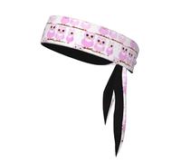 Dlxw Fashionable Adjustable Headbands for Men and Women, Comfortable, Sweat-Absorbent and Non-Slip, Suitable for a Variety of Sports Occasions