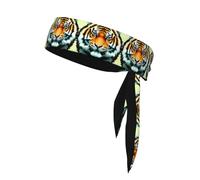 Dlxw Fashionable Adjustable Headbands for Men and Women, Comfortable, Sweat-Absorbent and Non-Slip, Suitable for a Variety of Sports Occasions