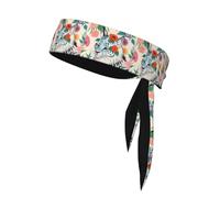 Dlxw Fashionable Adjustable Headbands for Men and Women, Comfortable, Sweat-Absorbent and Non-Slip, Suitable for a Variety of Sports Occasions