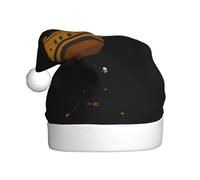 DLXW Horrible pirate ship Prints Christmas Hat for Adult Festive Celebrations as a Gift for Men and Women