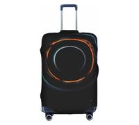 DLXW Land travel luggage cover, protect suitcase from scratches, multi-size, machine washable, White, S