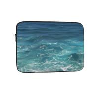 Dlxw Laptop Inner Bag, Fashion Protection, Light and Portable! 15-inch Laptop case, Shock-Proof. The deep Ocean