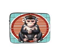 Dlxw Laptop Inner Bag, Fashion Protection, Light and Portable! 15-inch Laptop case, Shock-Proof. The Silent Monkey