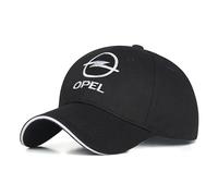DLXYZML Car Baseball Hat for Opel Insignia Sedan 2013-2017,Unisex Cotton Sport Hat Summer Sun Visor Cap Adjustable Breathable Outdoor for Men and Women Fashion Accessories,Black
