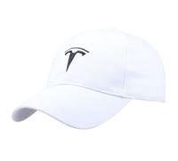 DLXYZML Car Baseball Hat for Tesla Model S Facelift 2016,Unisex Cotton Sport Hat Summer Sun Visor Cap Adjustable Breathable Outdoor for Men and Women Fashion Accessories,F