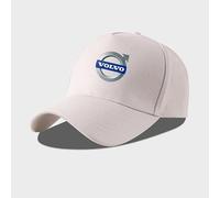 DLXYZML Car Baseball Hat for Volvo EX40,Unisex Cotton Sport Hat Summer Sun Visor Cap Adjustable Breathable Outdoor for Men and Women Fashion Accessories,White-B