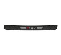 DLXYZML Car Bumper Protector Strip for Tesla Model Y,Carbon Fiber Car Rear Bumper Protector Trunk Door Protector Scratch Resistant Non Slip Auto Styling Accessories